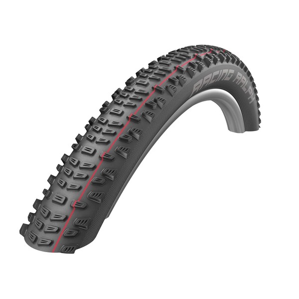 SCHWALBE - Racing Ralph XC Race Tubeless Folding Rear Wheel Bike Tire | 29 x 2.1 | Evolution Line, Snakeskin, Addix SpeedGrip| Black