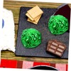 FUNOMOCYA 100pcs Aluminum Foil Wrapping 20x20cm Candy Wrapper Tin Foil