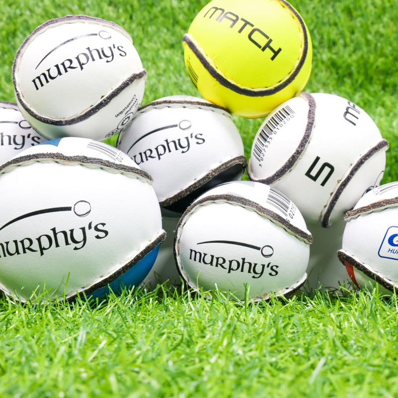 Murphy's Hurling Sliotar Match Ball,White, 5