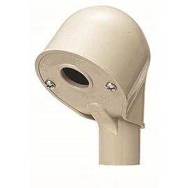 Mirai Industry MEC-14AJ Entrance Cap, Single Hole, Compatible Tubes VE14, Beige, Price for 1 Piece