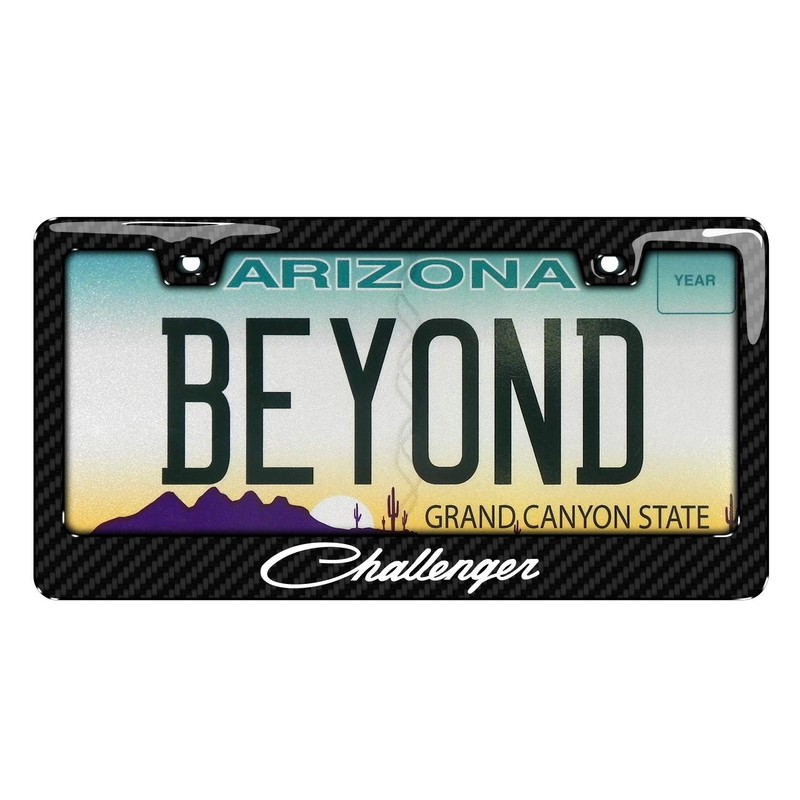 iPick Image for Dodge Challenger Classic Black Real 3K Carbon