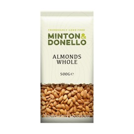 Minton & Donello - Finely Ground Almonds, Blanched, Gluten-Free Baking Essential, 250g