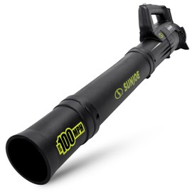 Sun Joe 24-Volt Cordless Compact Turbine Leaf Blower, 100 MPH Air Speed, 280 CFM Airflow