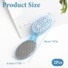 2Pcs Feet Scrubber, Efficient Foot Stone for Dead Skin Removal,Double
