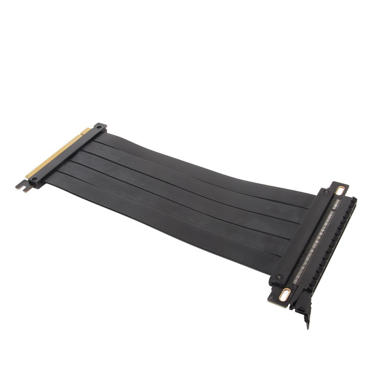 PCIE 4.0 X16 Extender Riser Cable High Shielding Property 180