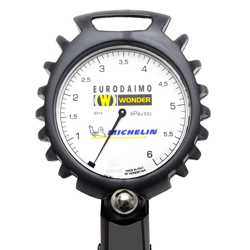 Air Gauge Michelin Eurodymo 70~600 (KPa) WD-2014ML STRAIGHT/15-2014