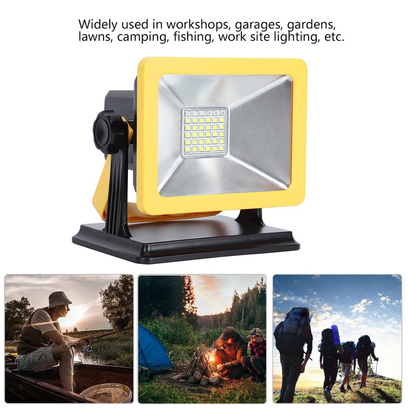 30W LED USB Rechargeable Flood Light Portable Waterproof Emergency Lights