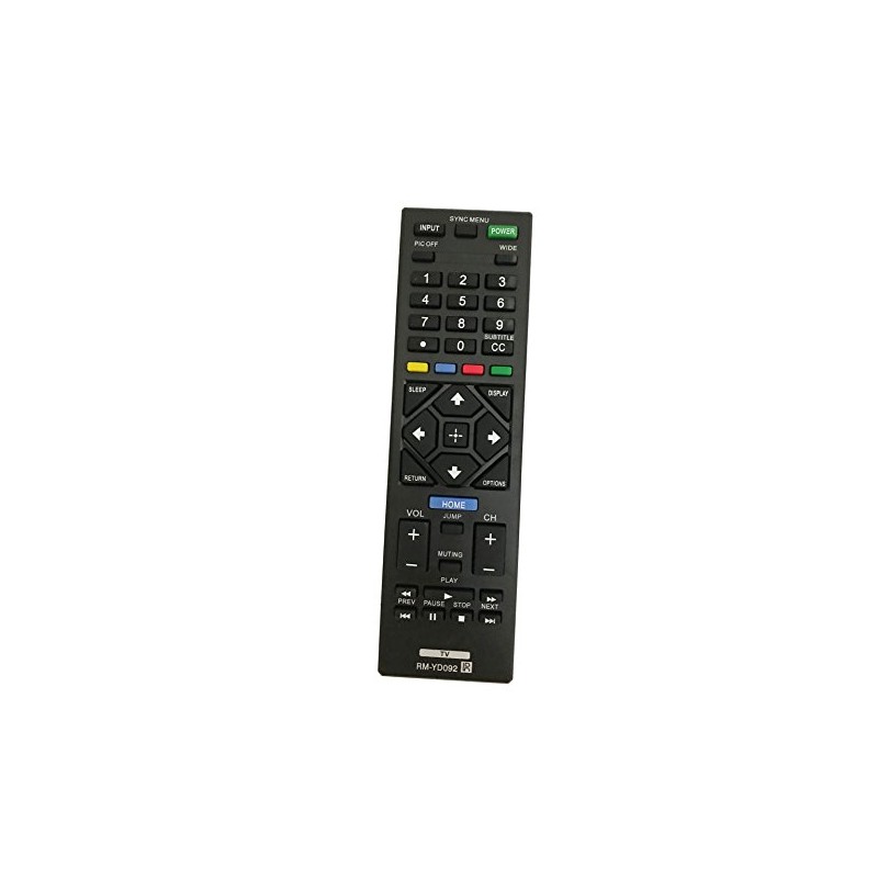 RM-YD092 Replacement Remote Controller for KDL-40R450A KDL-50R450A Sony LED HDTV