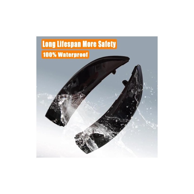 2x Sequential Dynamic Led Side Wing Rearview Mirror Lights Turn