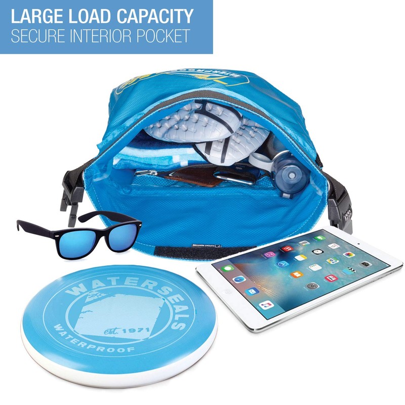 Lewis N. Clark Locking Backpack, Teal, One Size