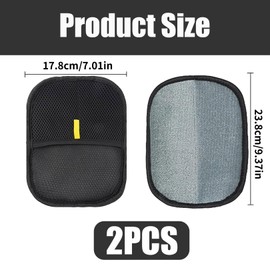 MniimaLuxe Pack of 2 Hair Removal Gloves for Breeding Animals, Pet Hair Remover Glove, Fur Magnetic Glove, Paw Moon, Pet Hair Remover Glove, Cat Hair Remover Glove