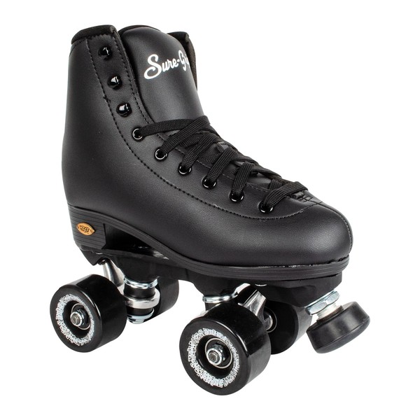 Sure Grip Fame Men & Women Premium Roller Skates Black