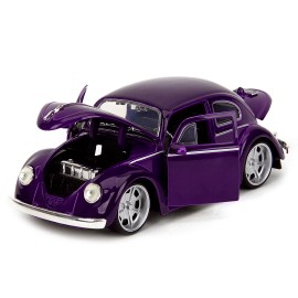 DCD for Volkswagen Beetle Purple Metallic 2022 TV Series 'Hollywood Rides' Diecast Figure 'Wednesday'-for Kids