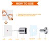 4 Pack Sign Standoff Screws 3/4" x 1-5/8" Stainless Steel