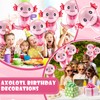 Gejoy 18 Pcs Axolotl Birthday Party Decorations Axolotl Balloons 26