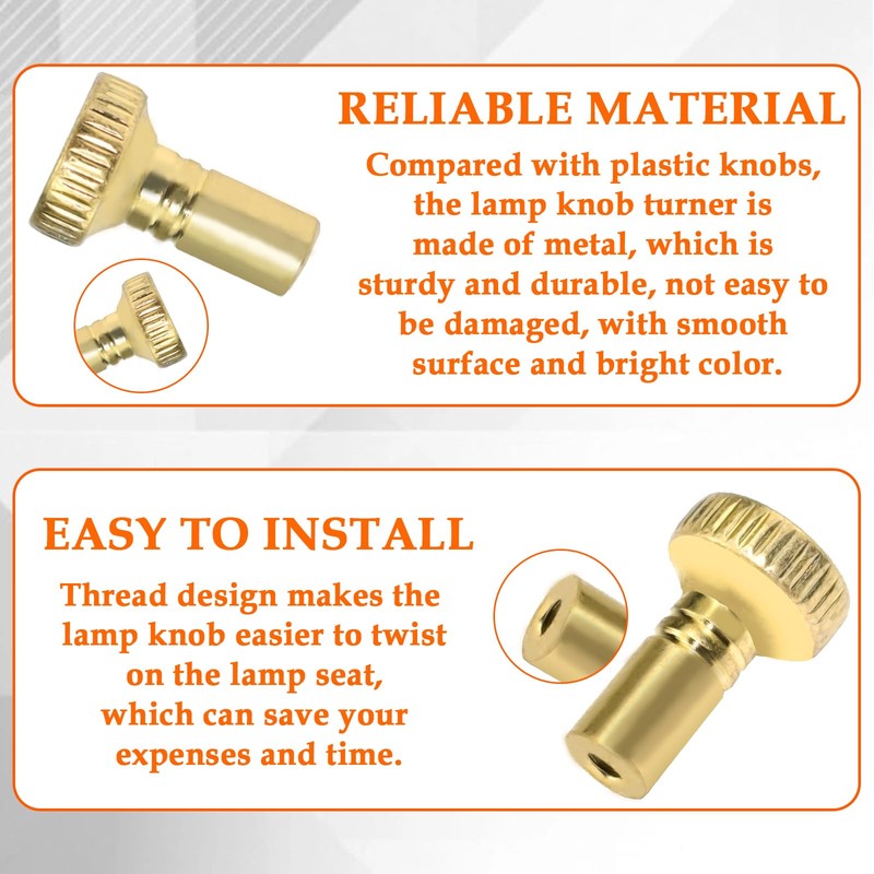 MARRTEUM 2 Pack Metal On/Off Replacement Light Lamp & Fan