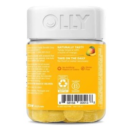 Olly Probiotic Gomitas Que Fortalecen Al Sistema Inmune Y Digestivo 1 Billon De Unidades Formadoras De Colonias, Ayuda A Que Tu Estómago Y Tracto Intestinal Funcionen Correctamente, 50 Gomitas.