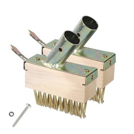 2Pcs Steel Wires Weeding Cleaning Brush with Scrapter Wood Decor Moss Remover Tool Removal Patio Cleaner Cleaning Tools