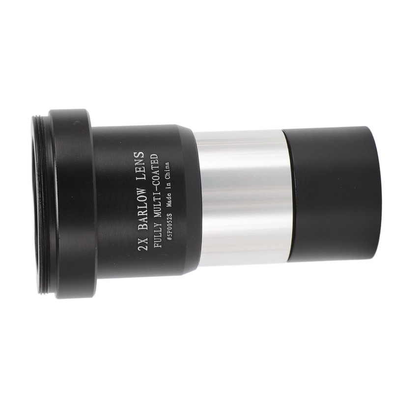 Barlow Lens 2X 1.25in Fully Multi Coated Metal Telescope Eyepiece