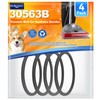 4 Pack Vacuum Belts for Sanitaire Commercial Upright SC679, Round