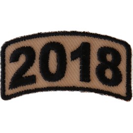 Ivamis 2018 Patch in Brown- 1.6x0.75 inch - P6045
