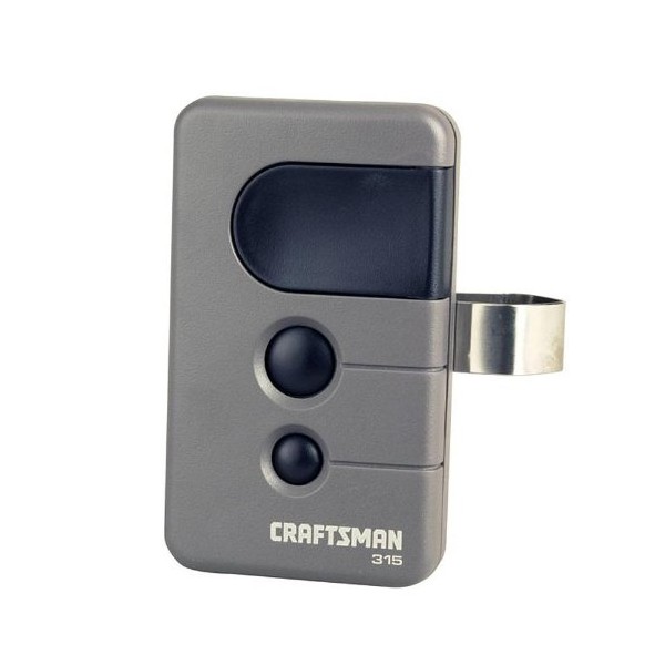 Craftsman 139.53753 Sears Garage Door Remote - for Operators with a PURPLE Program/Learn Button 315 MHz