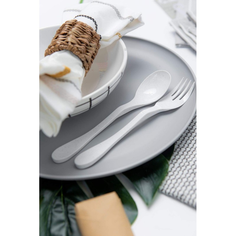 Knork Eco Astrik Plant Based Travel Set, 3 Piece, Teal