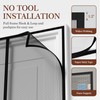 Yotache Magnetic Screen Door Fits 48x80 Inch Doors, Screen Size