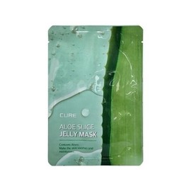 Kim Jeong-moon Aloe Cure Aloe Slice Jelly Mask Jeju Edition 30ml 1 Sheet Ss / 김정문알로에 큐어 알로에 슬라이스 젤리 마스크 제주 에디션 30ml 1매 Ss