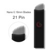 Pack of 30 Extremely Thin 0.18 mm Nano Blades Microblading