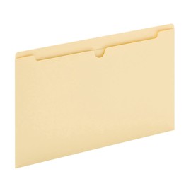 Office Depot Manila Single-Top File Jackets, 8 1/2in. x 14in, Legal Size, Box of 100, ODB3015