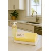 The Spring Shop Yellow & White Jacquard Kitchen Towels Set