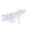 Pack of 100 Kalitec Cable Ties, Natural, 160 mm x