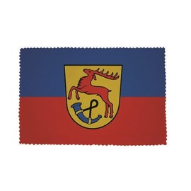 Brillenputztuch Bockhorn Fahne Flagge Glasreinigungstuch Microfasertuch