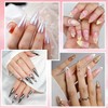 Kit Gel Para Uñas 3D Y Polvo Cromado Holarleo