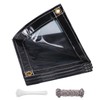 Clear Tarps Heavy Duty UV Protection, Translucent Sun Shade PVC