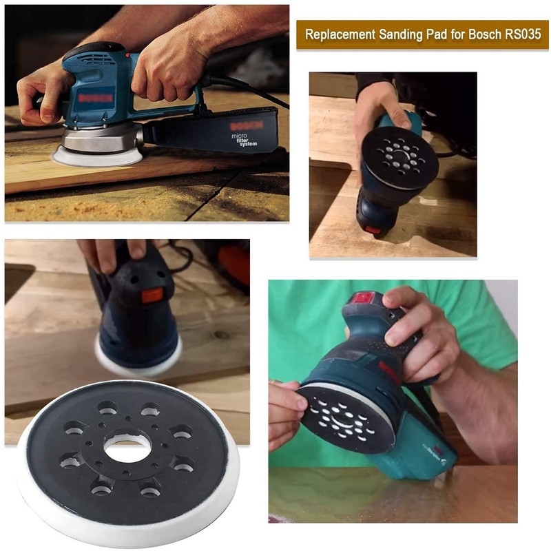 125 mm sanding disc suitable for Bos-ch PEX 220 A,