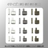 DEVENTORZ Zipper Pulls Parts Latch Slider Zipper Repair Kit Zipper