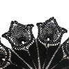 BIBITIME Lace Placemats Round Handmade Crochet Flower Doily Table Mat
