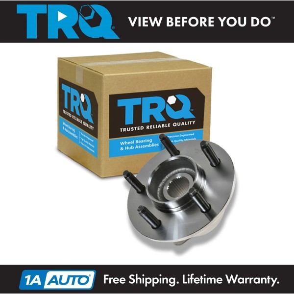 TRQ Wheel Hub & Bearing Front Left or Right for