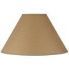Cal Lighting SH-8109-17-KF 11 in. Vertical Basic Coolie Linen Hardback