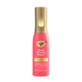 OGX Repair & Protect Bond Protein Repair 450°F Heat Protect Spray, Weightless Repair Mist for Nonstop Damage Protection* for All Hair Types, Heat Spray Preps Hair for Styling, 6.5 fl. oz