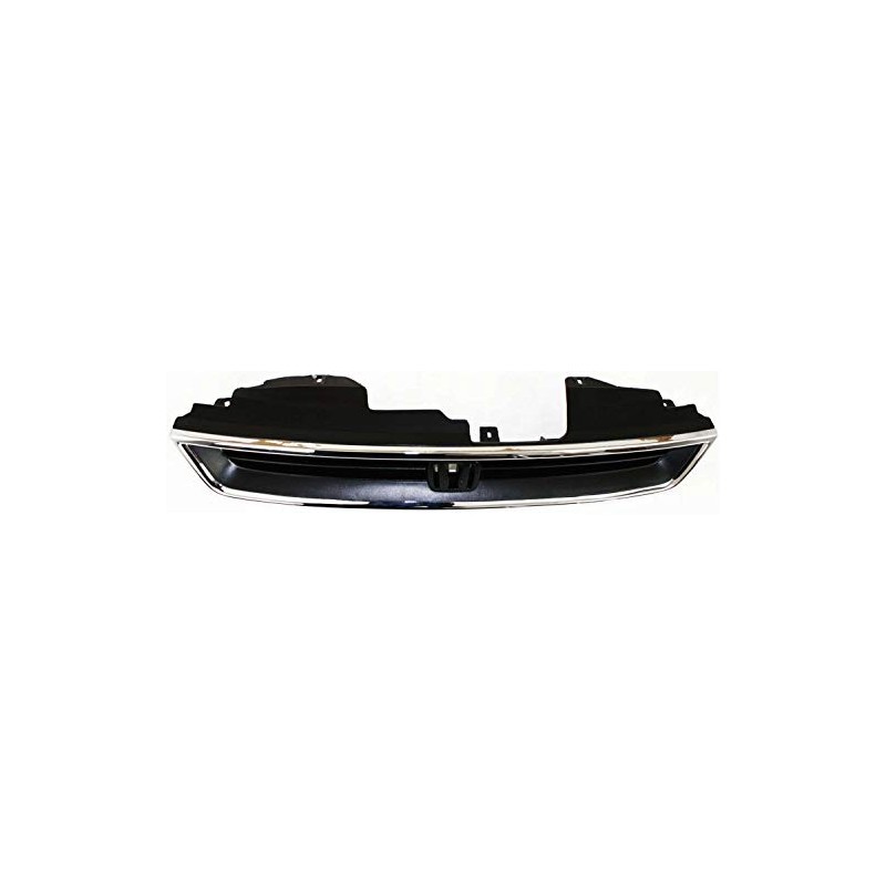 Garage-Pro Grille Compatible with 1996-1997 Honda Accord Chrome Shell/Textured Black