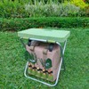 iPreference Garden Folding Gardener Stool with Gardening Tools Insulation Garden