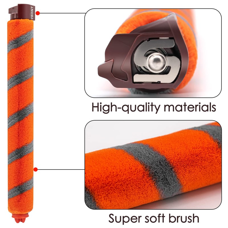 Coodss Replacement Roller Brush Kit Compatible with Shark NV800,NV800W,NV801,NV801Q,NV803,UV810,HV380,HV381,HV382,HV384 Vacuum
