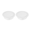 PATIKIL 100 mm Hole Plug, Pack of 2, Round Snap-In