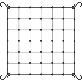 VIVOSUN 2-Pack 3x3FT Elastic Trellis Netting w/ Hooks for Plants Climbing