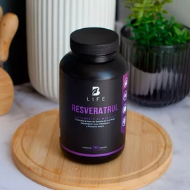 B Life Resveratrol, 180 Cápsulas | 500 mg