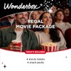 Wonderbox Regal Movie Gift Box, 4 Tickets & 4 Snack
