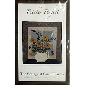 Pitcher Perfect Quilted Wall Hanging Pattern - The Cottage at Cardiff Farms - CCFW0024